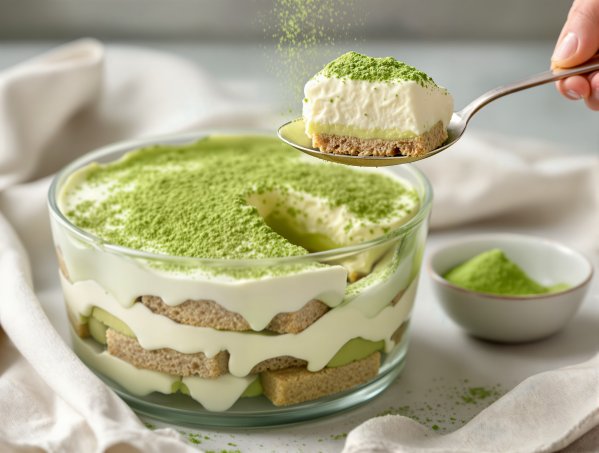 Tiramisu z matchą
